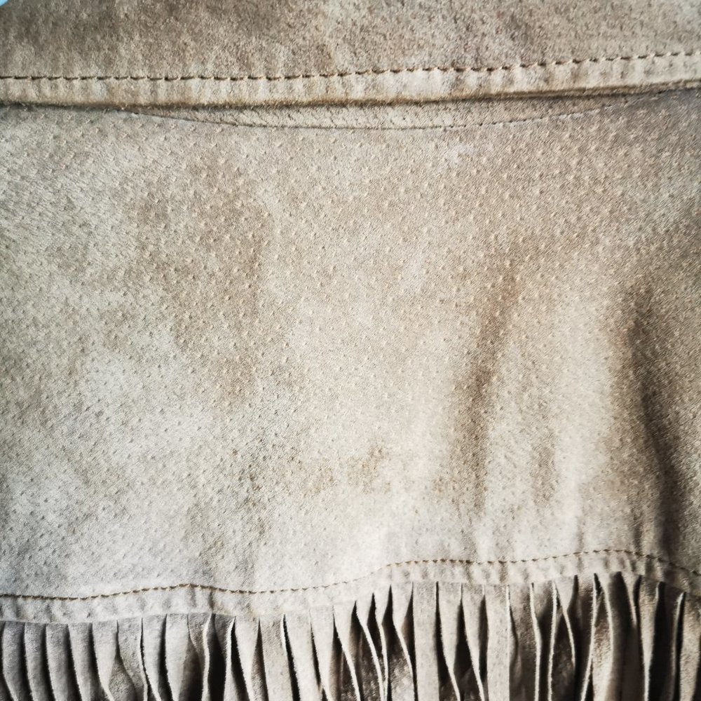 Suede Fringe Jacket - Picture 5 of 8